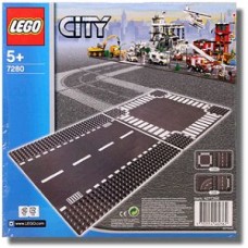 LEGO City Tiesus kelias ir sankryža 7280